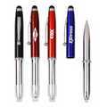 3-IN-1 Stylus Metal Light Pen